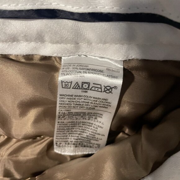 Banana Republic Pants Womens 8 Sloan Tan Tapered Ankle Casual Mid Rise Work - Picture 3 of 7